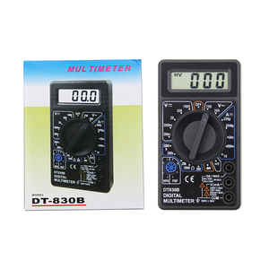 Multimètre numérique DT-<span class=keywords><strong>830</strong></span> gamme automatique affichage LCD électronique AC/DC 750/1000V Amp Volt Ohm testeur mètre - Product Image 6