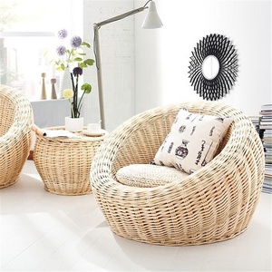 Venta al por mayor de sofás de mimbre/mimbre respetuosos con el medio ambiente de diseño único para sala de estar - Product Image 2