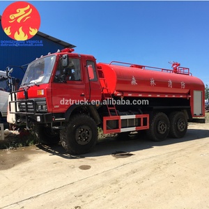 AWD 6X6 orman kullanımı 10ton su itfaiye kamyonu satılık - Product Image 4