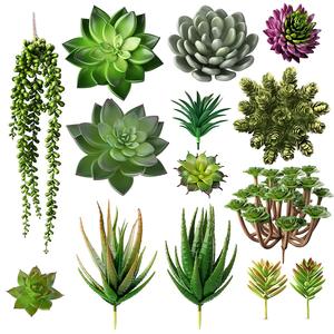 <span class=keywords><strong>Piante</strong></span> Succulente Artificiali - Confezione da 14 <span class=keywords><strong>Piante</strong></span> Succulente Finte - Senza Vasi Succulente Artificiali per Interni - Product Image 1