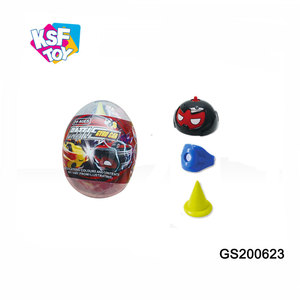 Voiture jouet KSF <span class=keywords><strong>Battle</strong></span> <span class=keywords><strong>Mini</strong></span> à friction avec design boîte à œufs en plastique - Product Image 1