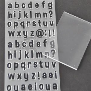 Timbre Alphabet <span class=keywords><strong>Lettre</strong></span> Minuscule Clair DIY Personnalisé pour <span class=keywords><strong>Scrapbooking</strong></span> - Product Image 5