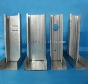 Galvanized Steel Profile For Gypsum Board Wall Partition/C Stud/U Track