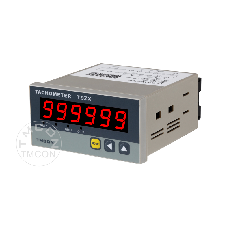 T9ZX TMCON 6 Digit Digital Tachometer RPM Meter with RS485 & Alarm