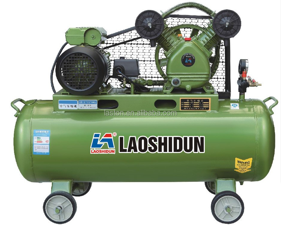 Промышленный ременный 70/100/150L 3hp воздушный компрессор V-0.25/8