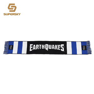 Fuente de la fábrica de China buena calidad de diseño personalizado bufanda de fútbol - Product Image 5