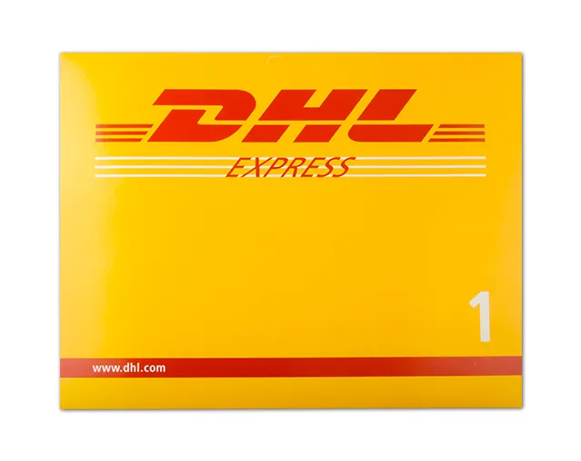 Enveloppes, en carton blanc ou gris, 50 pièces, pour documents de courrier DHL, sacs de livraison