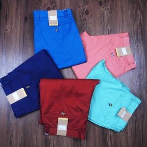 <span class=keywords><strong>Pantaloni</strong></span> Estivi da <span class=keywords><strong>Uomo</strong></span> in Vendita, Modello Slim Tinta Unita - Product Image 1