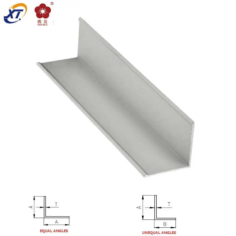 6061 T6 Aluminium L Hoek Structurele En Decoratief Profiel