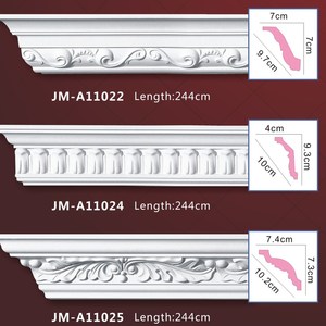 Corniche de porte en polyuréthane et polystyrène de haute qualité, beau design, bon prix - Product Image 1