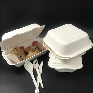 2025 nouveau style de canne à sucre à emporter emballage de stockage des aliments produits biodégradables jetables écologiques - Product Image 3