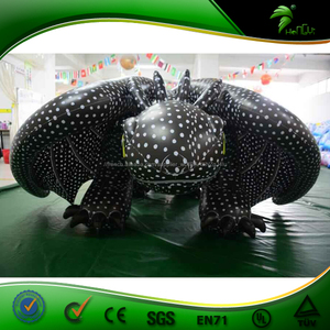 Hongyi Jouets de Sexe <span class=keywords><strong>Gonflable</strong></span> <span class=keywords><strong>Dragon</strong></span> Costume, Taches de neige et Noir <span class=keywords><strong>Gonflable</strong></span> Édenté Costume Jouets Pour Homme - Product Image 2