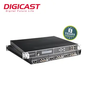 (DMB-24E2) 数字电视广播 ASI IP 至 16DVB-T 调制器