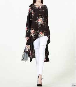 Túnica Musulmana Árabe con Estampado Islámico, Ropa Elegante <span class=keywords><strong>de</strong></span> Servicio OEM 2022 para Mujer - Product Image 4