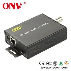 EOC Ethernet over coaxial converter, all slave to one master analog to ip with nvr, dvr