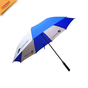 Plegable de fibra de vidrio Led personalizado paraguas de Golf con diseño personalizado