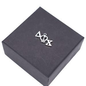 جديد صنع تصميم عتيق نادي الاخوة اليونانية رسالة دلتا فاي تشي اليونانية الحروف الأبجدية سحر قلادة ديي - Product Image 2