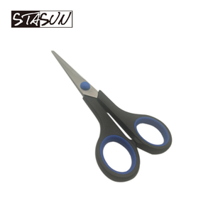 Kéo stasun kéo thép không gỉ 6.5 inch đầy màu sắc xử lý kéo giấy cho văn phòng và trường học 16.5cm - Product Image 5