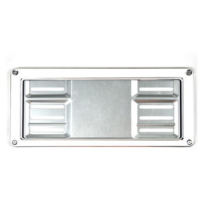Marco de placa de matrícula de color plateado de material de acero inoxidable de tamaño de Tailandia para <span class=keywords><strong>coche</strong></span> - Product Image 4