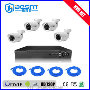 <span class=keywords><strong>2016</strong></span> nueva 4 CH Megapixel <span class=keywords><strong>ipc</strong></span> h.264 kits nvr para la cámara ip para vender BS-N04T3 - Product Image 1