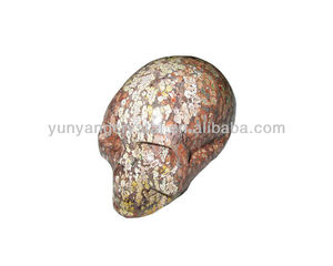 Venta al por mayor océano naturales de piedra de <span class=keywords><strong>jaspe</strong></span> del cráneo, de cristal al por mayor del cráneo - Product Image 2