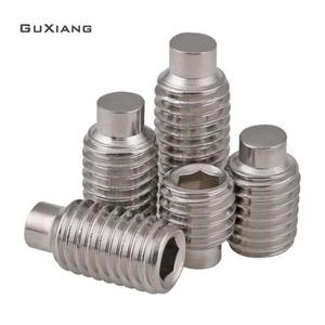 Alta calidad hexagonal perro punto tornillo con cono <span class=keywords><strong>de</strong></span> punto sujetadores <span class=keywords><strong>de</strong></span> tornillo sin cabeza - Product Image 3