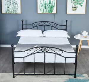 Modern metal bed frame/sex bed/adult double bed frame