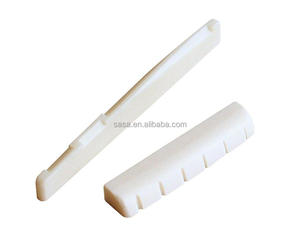 Ponticello e Capotasto in Osso per Chitarra Acustica e Perni in Osso per Chitarra Realizzati in Vero Osso - Product Image 4