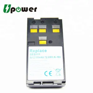6.0V NIMH Rechargeable Battery Pack GEB111 Battery Replacement for Lei ca 667147 667318 GEB112 TPS700 Total Station