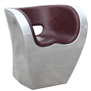 Vintage aviateur en aluminium ron arad d'inspiration. président albert peu - Product Image 1