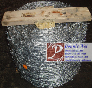 Barbacana de Acero <span class=keywords><strong>Dulce</strong></span> <span class=keywords><strong>galvanizado</strong></span> de Púas de <span class=keywords><strong>alambre</strong></span> - Product Image 2