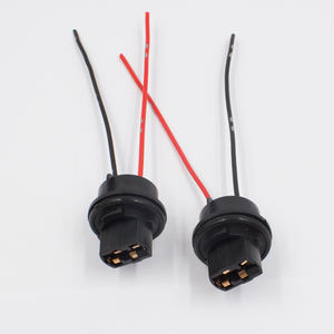 Adaptador de Enchufe para Bombilla LED T20 7440, Transparente, Impermeable IP68, 6000K, 12V, Súper Brillante, Universal para Lámparas de Coche Accord E46/E92 - Product Image 1