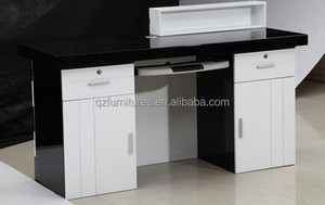 Nouveau style chaise de coupe de cheveux comptoir d'argent/bureau de réception à vendre QZ-PY22 - Product Image 3