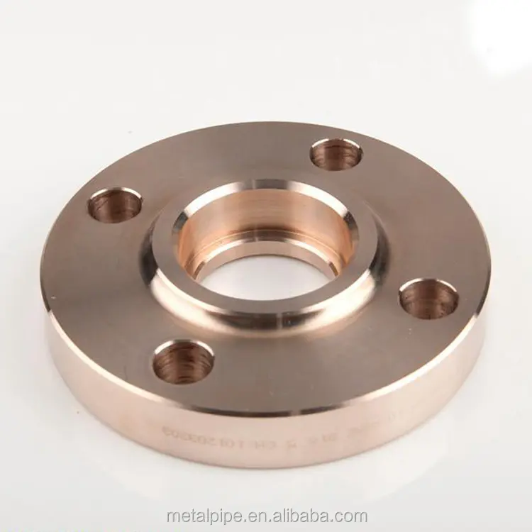 METAL Copper Nickel Cuni Flanges C71500 (70/30) A105 Raised Face Weld Neck Flange Factory Customized