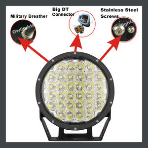 <span class=keywords><strong>2022</strong></span> Guangzhou Car Parts 9 ''320 W LED SPOT LIGHT 4X4 WORK LAMP 9 pulgadas 320 Watt Car Light 4X4 - Product Image 4