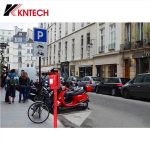 Cabina Telefonica di Emergenza SOS per Piattaforme Ferroviarie con Colonna di Supporto, Telefono Antivandalismo - Product Image 4