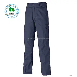 Men's Cargo Pocket Work Pants Workwear Trousers