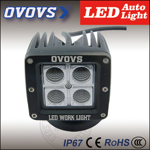 Ovovs square 3 pouces. 12w 1000 lumen led lampe de poche pour <span class=keywords><strong>la</strong></span> voiture, camion - Product Image 3