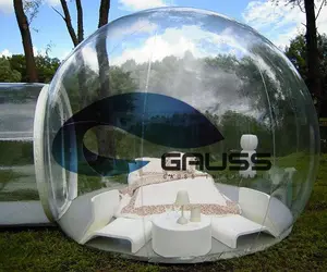 Хит продаж, надувная палатка-шар для кемпинга на открытом воздухе, прозрачная надувная палатка igloo