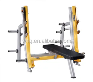 Top Quality Commercial Flat Bench Gym Equipment Bench Press WNQ Brand F1-A678 For Sale