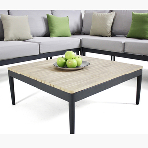 Nouveau Design Extérieur Patio <span class=keywords><strong>7</strong></span> Places <span class=keywords><strong>Teck</strong></span> Bois Salon Canapé ensemble - Product Image 5