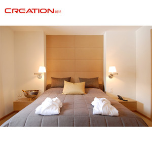 Medio comercial personalizado Hotel muebles de cabecera de la cama king size - Product Image 5