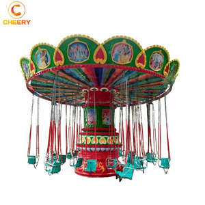 Ganar dinero, parque <span class=keywords><strong>de</strong></span> atracciones juegos emocionante rotación 24 asientos columpio silla voladora <span class=keywords><strong>en</strong></span> <span class=keywords><strong>venta</strong></span>, para - Product Image 1