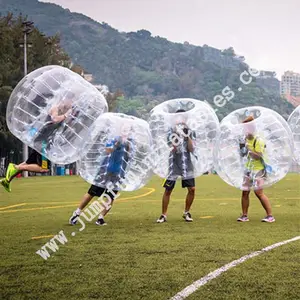 Insan futbol kabarcık PVC kabarcık futbol/şişme TPU tampon topu