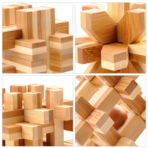 Rompecabezas <span class=keywords><strong>de</strong></span> madera para adultos, juego <span class=keywords><strong>de</strong></span> <span class=keywords><strong>laberinto</strong></span> <span class=keywords><strong>de</strong></span> Bambú - Product Image 5