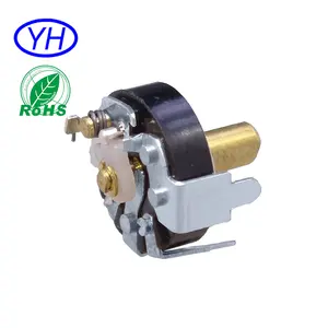 Potentiometer High Quality RV12 R127NS C1 Carbon Film 5 Pins Reverse Terminal 12mm Linear 10k 100K Thumbwheel Rotary Potentiometer