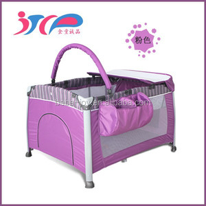 Nueva aluminio bebé <span class=keywords><strong>corralito</strong></span> TRAVE cuna cuna con certificado - Product Image 1