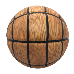 Pallone da <span class=keywords><strong>Basket</strong></span> di nuovo Design <span class=keywords><strong>con</strong></span> motivo in legno tipo <span class=keywords><strong>palla</strong></span> da <span class=keywords><strong>Basket</strong></span> - Product Image 1