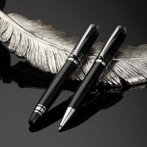 Penna VIP di Lusso con Logo Aziendale Personalizzato in Cristallo Trasparente di Alta Qualità - Product Image 4