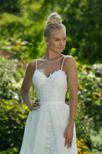 Abito da <span class=keywords><strong>Sposa</strong></span> Corto Semplice con Applicazioni in <span class=keywords><strong>Pizzo</strong></span> Spalline Sottili e Gonna Staccabile Abiti da <span class=keywords><strong>Sposa</strong></span> Vestido De Novia 2025 - Product Image 5